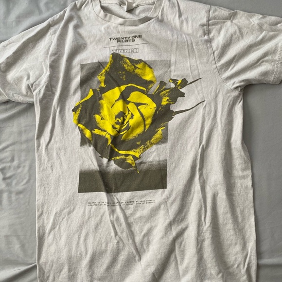 Beige Twenty One Pilot shirt - Picture 2 of 2